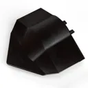Corrapol-BT Black Aluminium Ridge capping (L)0.1mm (W)160mm
