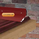 Corrapol-BT Red Aluminium Corrugated wall flashing (L)3m (W)165mm