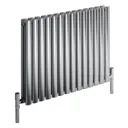 Reina Nerox double brushed stainless steel designer radiator