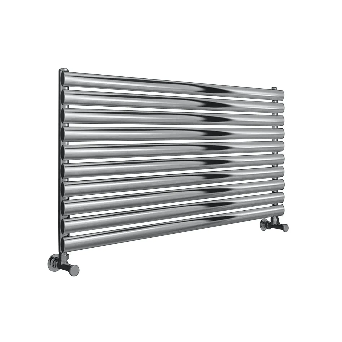 Reina Artena single polished stainless steel designer radiator