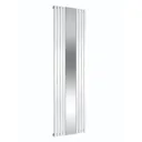 Reina Reflect white steel designer radiator 1800 x 445
