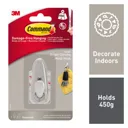 3M Command Forever Classic Metal Hook (Holds)0.45kg