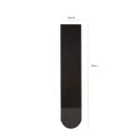 3M Command Large Black Picture hanging Adhesive strip (Holds)7200g, Set of 8