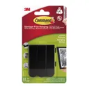 3M Command Medium Black Picture hanging Adhesive strip (Holds)5400g