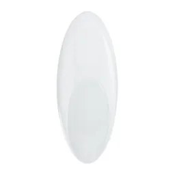 3M Command Frosted effect Large Clear Towel Hook (Holds)2.2kg