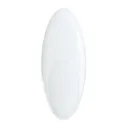 3M Command Frosted effect Medium Clear Bath Hook (Holds)1.3kg, Pack of 2