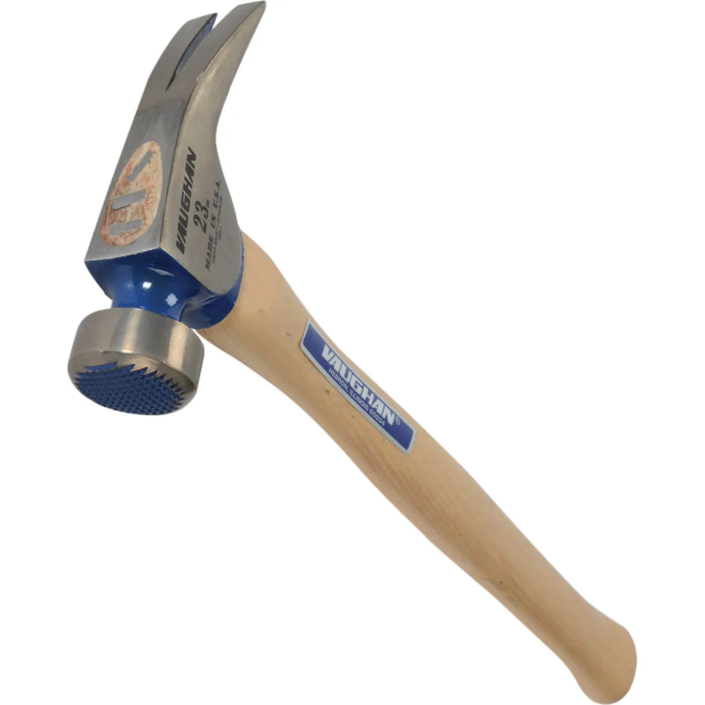 Vaughan CF1 California Framing Hammer Milled Face and Straight - 650g
