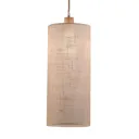 Senso hanging light, long narrow, Ø 20 cm