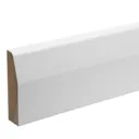 KOTA White MDF Chamfered Softwood Architrave (L)2.18m (W)69mm (T)18mm, Pack of 5