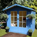 Shire Lumley 7x5 Apex Shiplap Wooden Summer house