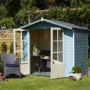 Shire Lumley 7x5 Apex Shiplap Wooden Summer house