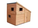 Shire 6x4 Command Post Pent Shiplap Wooden Playhouse - Assembly service included