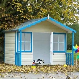 Shire 6x4 Woodbury Apex Shiplap Wooden Playhouse - Assembly service included
