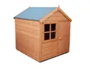 Shire 4x4 Woodbury Apex Shiplap Wooden Playhouse - Assembly service included