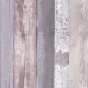 Colours Neutral Wood effect Smooth Wallpaper