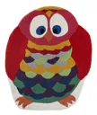 Colours Kori Owl Blue & red Rug (L)1m (W)0.8m