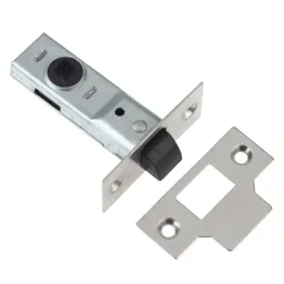 Diall Polished Chrome effect Tubular Mortice latch (L)170mm (W)64mm