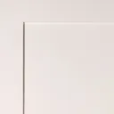 1 panel Shaker Primed White LH & RH Internal Door, (H)1981mm (W)762mm