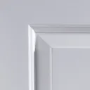 2 panel White Internal Door, (H)2040mm (W)626mm (T)35mm