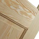 4 panel Glazed Clear pine LH & RH Internal Door, (H)1981mm (W)762mm (T)35mm