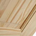 4 panel Clear pine Internal Fire Door, (H)2040mm (W)826mm (T)40mm