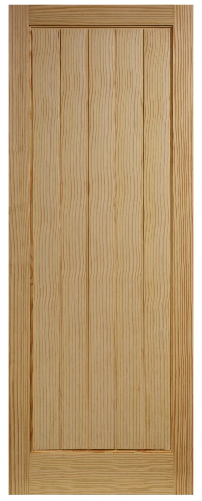 Cottage Clear pine LH & RH Internal Door, (H)1981mm (W)838mm