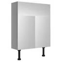 Cooke & Lewis Santini Gloss White Basin Cabinet (W)600mm (H)852mm