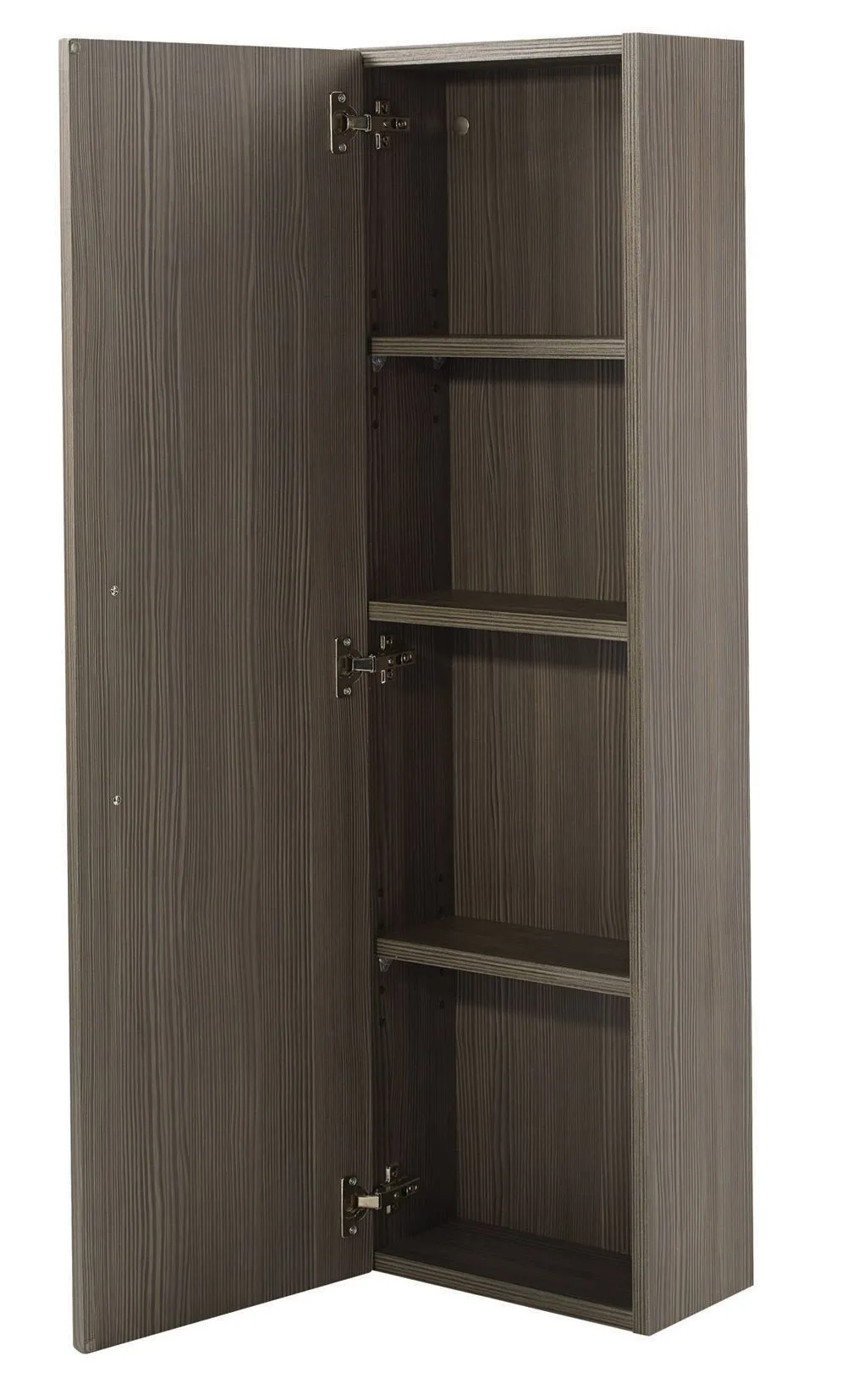 Cooke & Lewis Ardesio Bodega grey Tall Wall-mounted Cabinet (W)350mm (H)1200mm