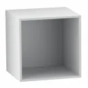 Form Konnect White 1 Cube Shelving unit (H)352mm (W)352mm (D)317mm