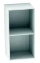 Form Konnect White 2 Cube Shelving unit (H)692mm (W)352mm (D)317mm