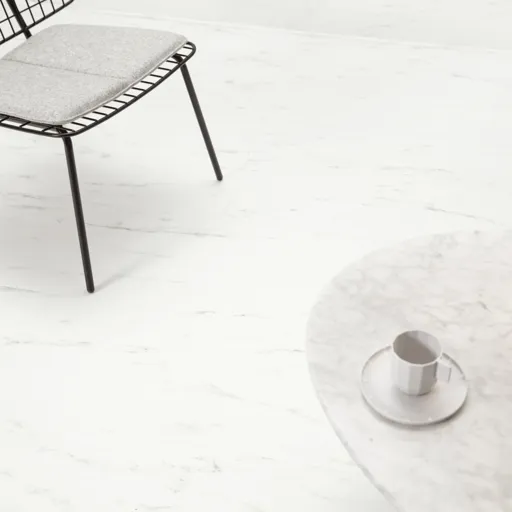 Quick-step Lima Opulent white Stone effect Luxury vinyl click Flooring, 1.847m² Pack of 9