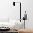 Lesley floor lamp, black