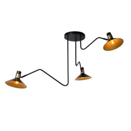 Pepijn ceiling lamp, 3-bulb