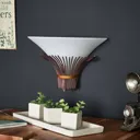 African-style Canna wall light