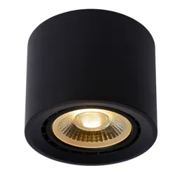 Fedler LED ceiling light dim to warm, black