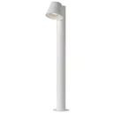 White Dingo LED path lamp with GU10 LED