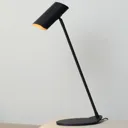 Sophisticated Hester desk lamp, black