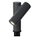 Tatum LED pillar light, rotatable spotlight, 43 cm
