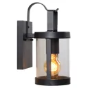Outdoor wall light Lindelo with clear glass
