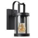 Outdoor wall light Lindelo with clear glass