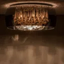 Pearl ceiling light, glass, Ø 50 cm