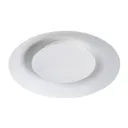 Foskal LED ceiling light in white, Ø 21.5 cm