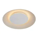 Foskal LED ceiling light in white, Ø 21.5 cm