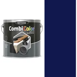Rust Oleum CombiColor Multi Surface Paint - Gentian Blue, 2.5l