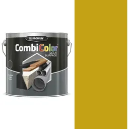 Rust Oleum CombiColor Multi Surface Paint - Safety Yellow, 2.5l