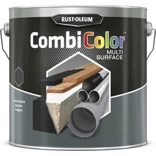 Rust Oleum CombiColor Multi Surface Paint - White, 2.5l