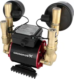 Grundfos Amazon Twin Impeller Negative Head Shower Pump 3.0 Bar - STN-3.0 B