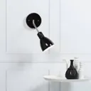 Flexible wall lamp CYCLONE, black