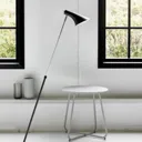 Elegant flexible floor lamp Liam black