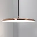 Artist 40 - flat LED hanging light, copper